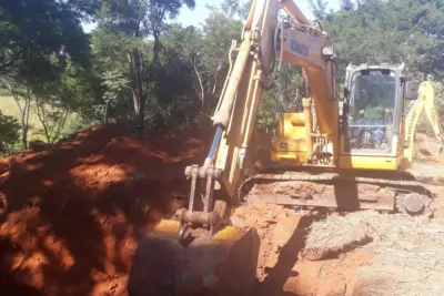 Sul Vale dá início às obras de travessia da nova adutora sob a linha férrea