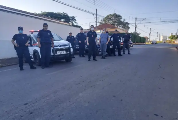 Operação policial na cidade de Santo Antônio de Posse