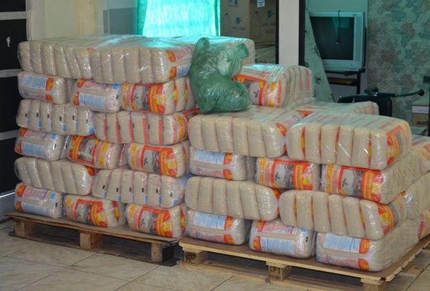 Secretaria de Promoção Social recebe 2,7 toneladas de alimentos em três dias