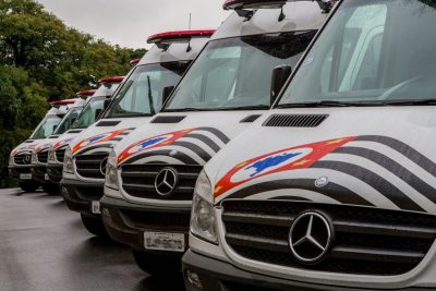 Central de Ambulância de Amparo atendeu mais de 1500 chamadas emergenciais no mês de março
