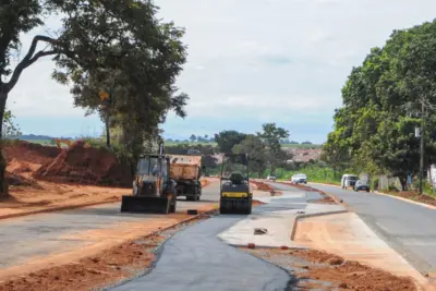 Pavimentação da Avenida Alíbio Caveanha chega ao Ypê Amarelo em Mogi Guaçu