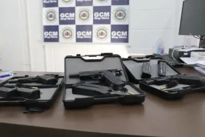 GCM de Mogi Mirim adquire novas pistolas utilizadas pelas Forças Armadas