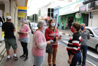 Saúde faz ação de orientação no Centro – Itapira