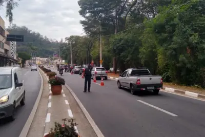 Prefeitura de Pedreira realiza barreiras sanitárias na extensão do “Comércio Turístico”