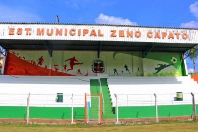 Estádio Municipal passa por melhorias durante período de atividades suspensas