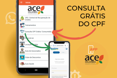 Consumidor pode consultar CPF em aplicativo da ACE