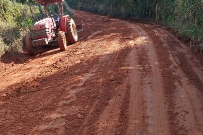 Estradas rurais do Pantaleão estão recebendo manutenção – Amparo
