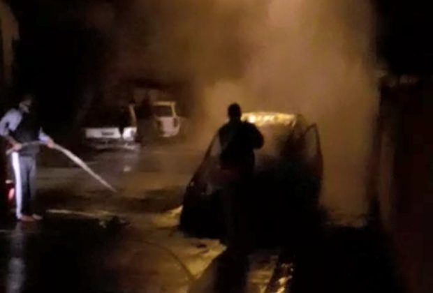 Incêndio destrói carro e casa em Santo Antônio de Posse