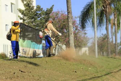 Prefeitura de Jaguariúna realiza manutenção e conservação em bairros da cidade