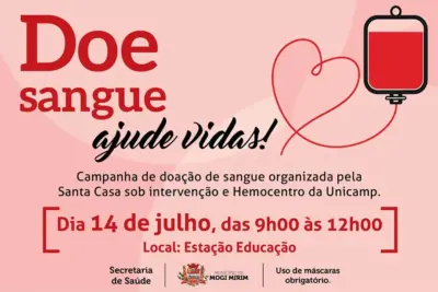 Santa Casa  de Mogi Mirim organiza campanha de doação de sangue