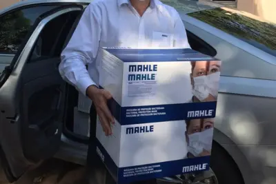 MAHLE DOA 20 MIL MÁSCARAS PARA A SECRETARIA DE PROMOÇÃO SOCIAL