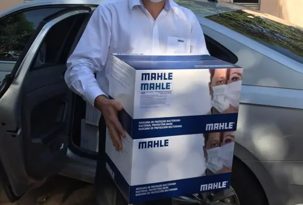 MAHLE DOA 20 MIL MÁSCARAS PARA A SECRETARIA DE PROMOÇÃO SOCIAL