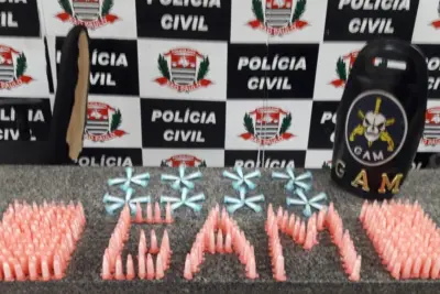 GAM de Mogi Guaçu prende homem com 11 kits de cocaína