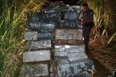 TRAFICANTE É PRESO COM MAIS DE 1,3 TONELADAS DE DROGAS EM SÍTIO EM MOGI MIRIM