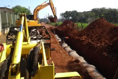 Após TAC, tem início as obras no bairro Chácaras Santo Antônio