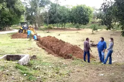 Obras do Sistema de Esgotamento Sanitário e Estações Elevatórias do distrito de Arcadas tem início – Amparo