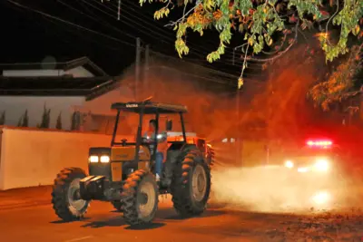 Moradores de Holambra aprovam desinfecção de ruas e calçadas