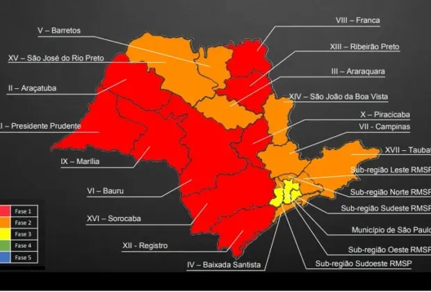 Campinas passa para a Fase Vermelha; medida entra em vigor na segunda, 6