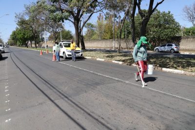 Pedro Botesi ganha nova sinalização e reforça segurança no trânsito