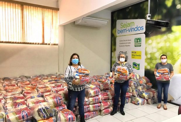 Rede de supermercados faz doação de cestas básicas para o fundo social | Mogi Guaçu