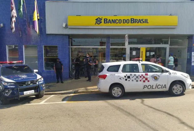 Agência bancária suspende atendimento após tentativa de roubo em Jaguariúna