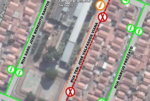 Trânsito terá alteração próximo a Ana Isabel, local para a realização de testes de Covid-19 em idosos | Mogi Mirim