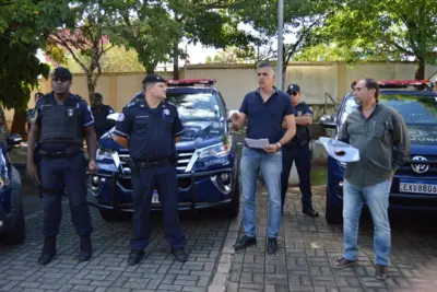 Prefeito presta homenagem aos guardas civis de Jaguariúna