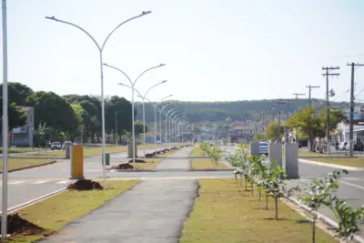 SOV deve concluir iluminação da 2ª etapa da Avenida Alíbio Caveanha em breve