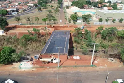 Obras dos viadutos aceleram e passagens devem ficar prontas neste ano