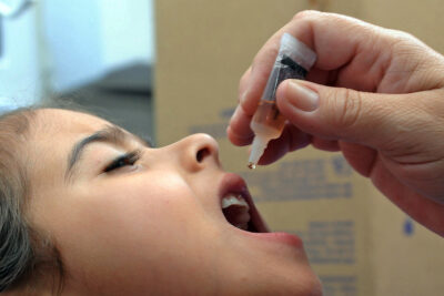 Saúde reforça importância da vacinação em Semana de Combate à Polio