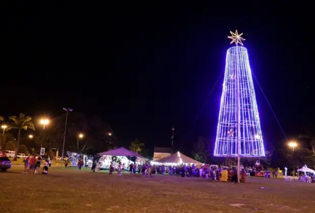 Jaguariúna terá Natal com o encanto das luzes e trenó do Papai Noel