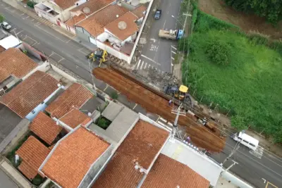 Prolongamento da rede de galerias pluviais deverá sanar problema de alagamento na zona sul