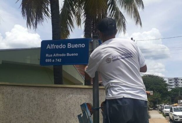 Placas de nomes de rua são instaladas em mais três bairros de Jaguariúna