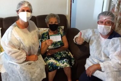Prefeitura de Pedreira antecipa vacinação contra a Covid-19 de idosos com 90 anos ou mais