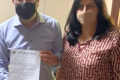 Vereadora Claudia Pinho Lalla pede apoio do deputado estadual Rafael Zimbaldi a projetos e ações de melhorias no município