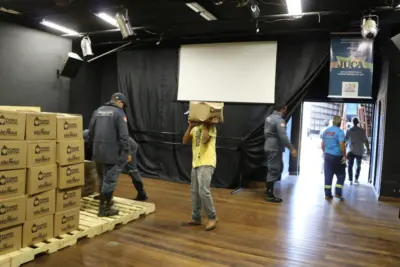 Estado distribui primeiros lotes de cestas de Programa Alimento Solidário aos municípios paulistas