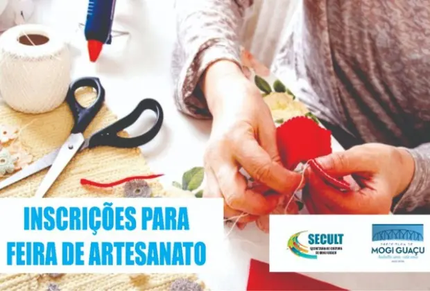 Feira de Arte e Artesanato “Arte e Mãos” está com inscrições abertas