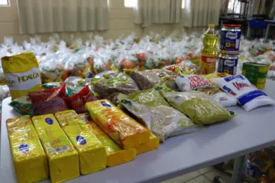 Mais de 4.500 kits de alimentação serão entregues até quinta-feira em Amparo