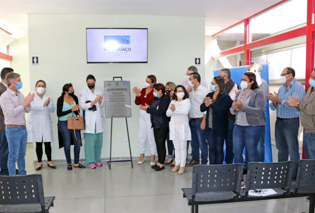 Saúde inaugura reformas e nova Ala de Tomografia do Hospital Municipal em Mogi Guaçu