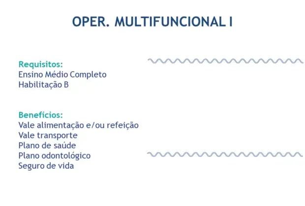 Águas de Holambra contrata Operador Multifuncional