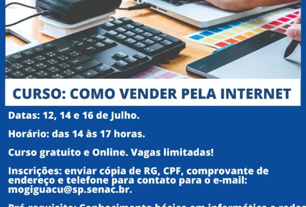 Senac realiza curso como vender pela Internet em parceria com SAMAE