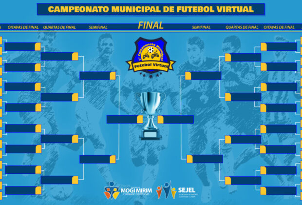 Vai começar o 1º Campeonato de Futebol Virtual