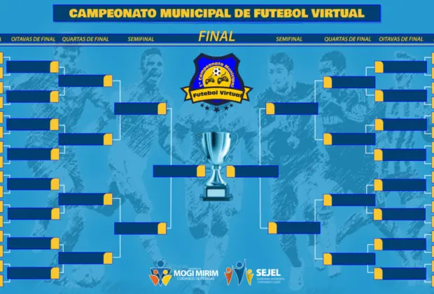 Vai começar o 1º Campeonato de Futebol Virtual