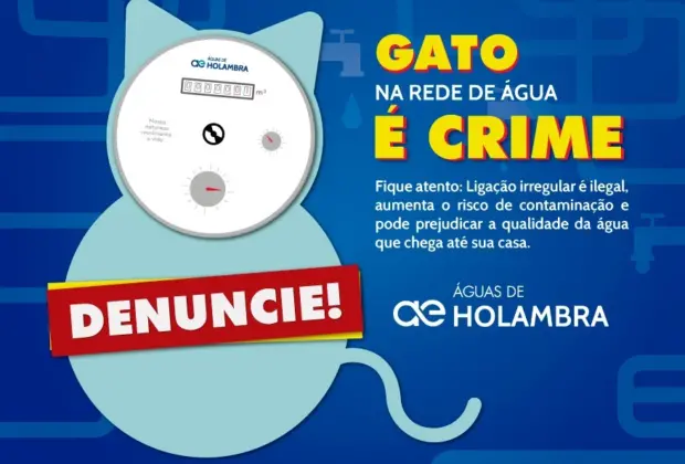 Águas de Holambra alerta para fraudes em ligações de água