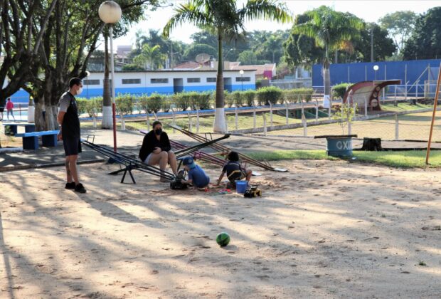 Moradores voltam a frequentar centros esportivos em Mogi Guaçu