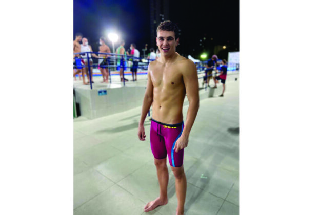 Nadador da Free Play/Sejel ficou no Top 10 nos 100 metros nado livre em Recife (PE)