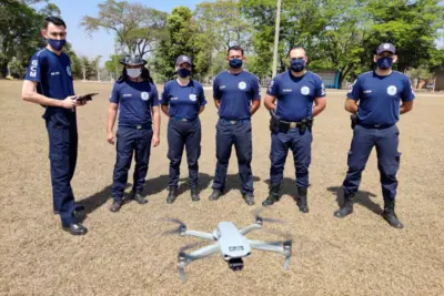 Mogi Guaçu treina guardas civis para manuseio de drone