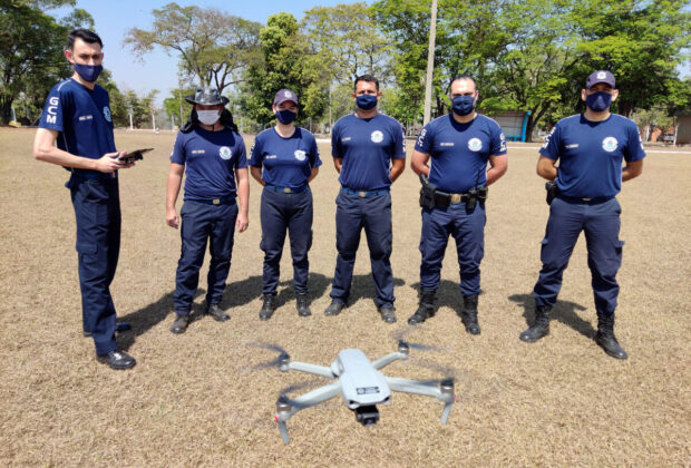 Mogi Guaçu treina guardas civis para manuseio de drone