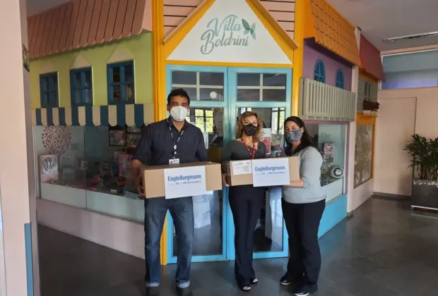 Hospital Boldrini de Campinas recebe doação de 10 mil máscaras do