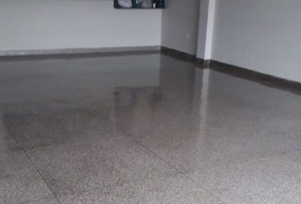 Ambulatório recebe tratamento de impermeabilização do piso